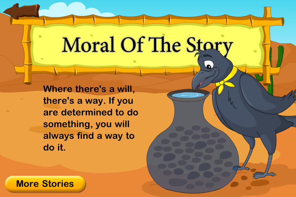 Short stories 2. The thirsty Crow. Short stories. Short stories thirsty Crow. Moral stories for Kids.